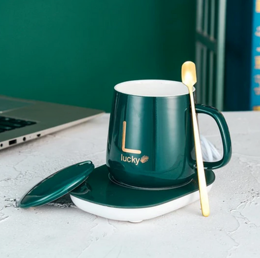 Taza Con Calentador Electrico